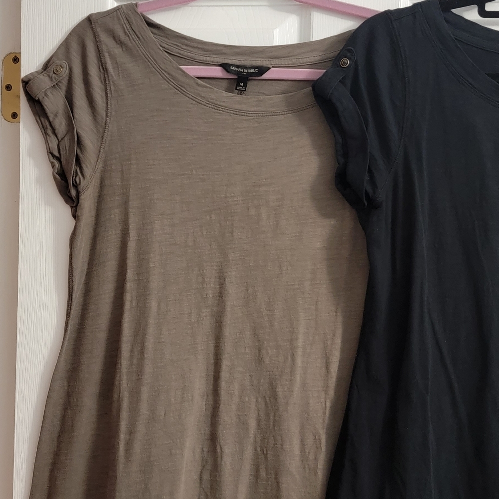 Women's Mini T-shirt Dress - Set of 2